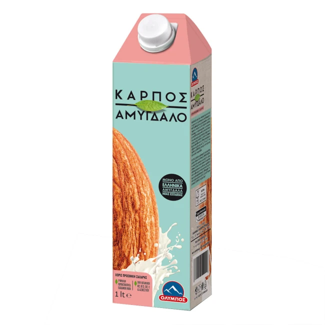 Όλυμπος Ρόφημα Αμυγδάλου Χωρίς Ζάχαρη 1lt (gluten free)