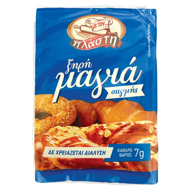 Με Τον Πλάστη Ξηρή Μαγιά 3 x 7gr