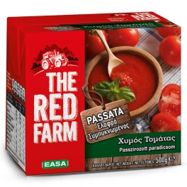 The Red Farm Τομάτα Passata 500gr The Red Farm Τομάτα Passata 500gr