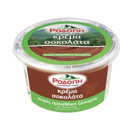 Ροδόπη Κρέμα Βανίλια Χώρις Ζάχαρη 160gr