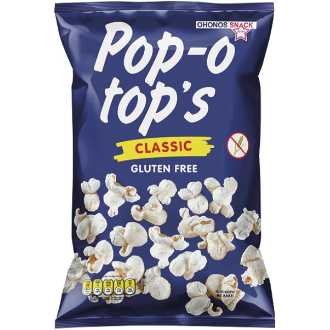 Pop-O-Top’s Ποπ Κορν Κλασικό  85g