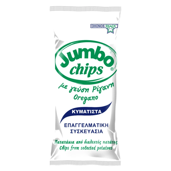 Jumbo Πατατάκια Με Ρίγανη Κυματιστά 280g