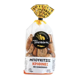 Τσατσάκης Μπουκίτσες Κρίθινες Με Ελαιόλαδο 400gr