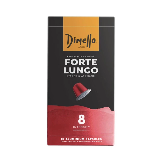 Dimello Κάψουλες Καφέ Forte Lungo 10τμχ
