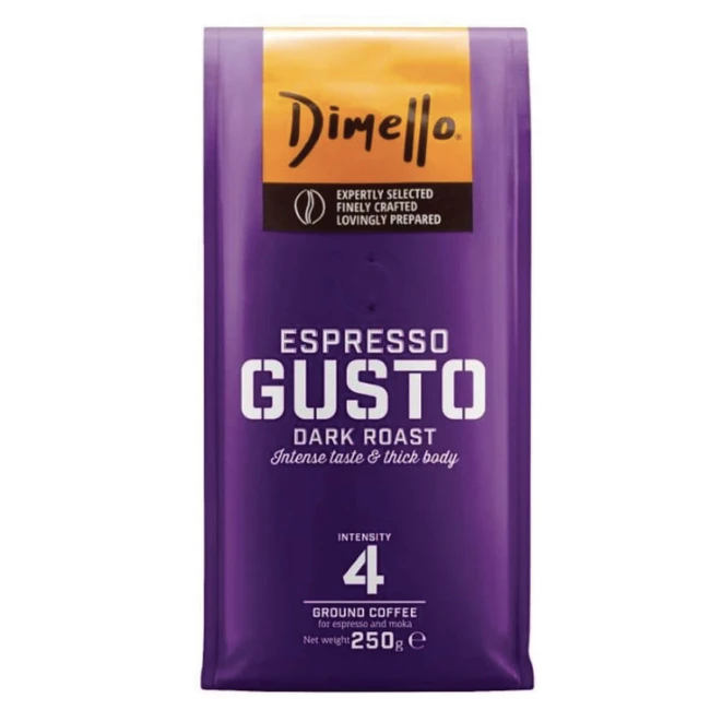 Dimello Gusto Ground Καφές Espresso 250g