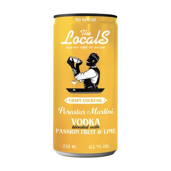 The Locals Cocktail Pornstar Martini Vodka 250ml