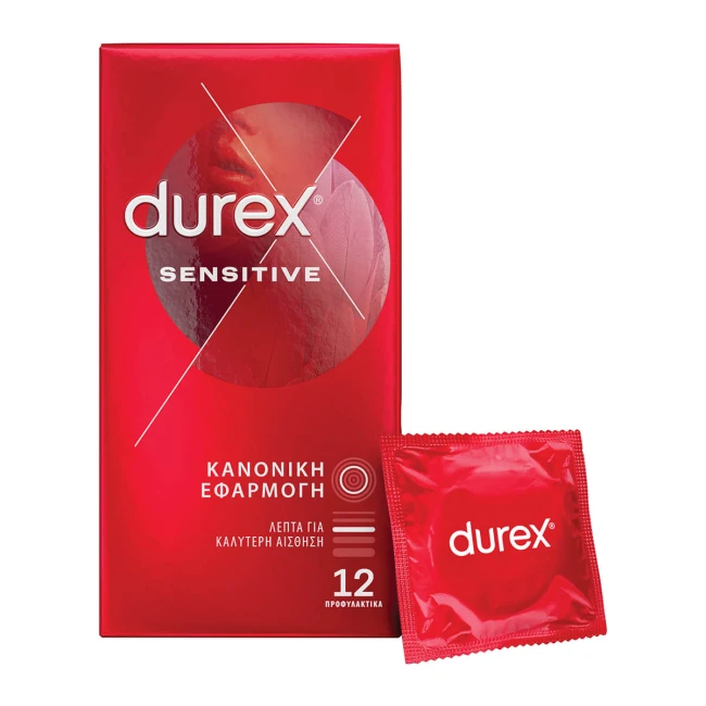 Durex Προφυλακτικά Sensitive 12τμχ