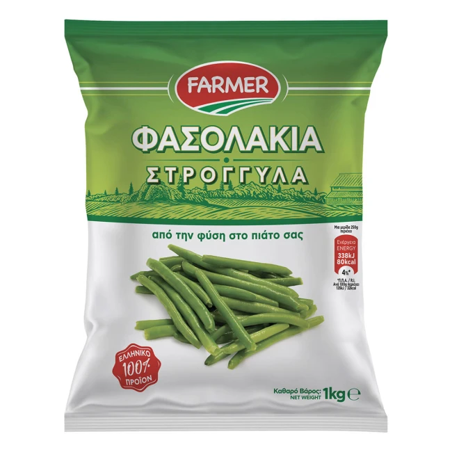 Farmer Φασολάκια Στρογγυλά 1kg