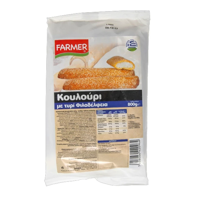 Farmer Κουλούρι με Philadelphia Κατεψυγμένο 800gr