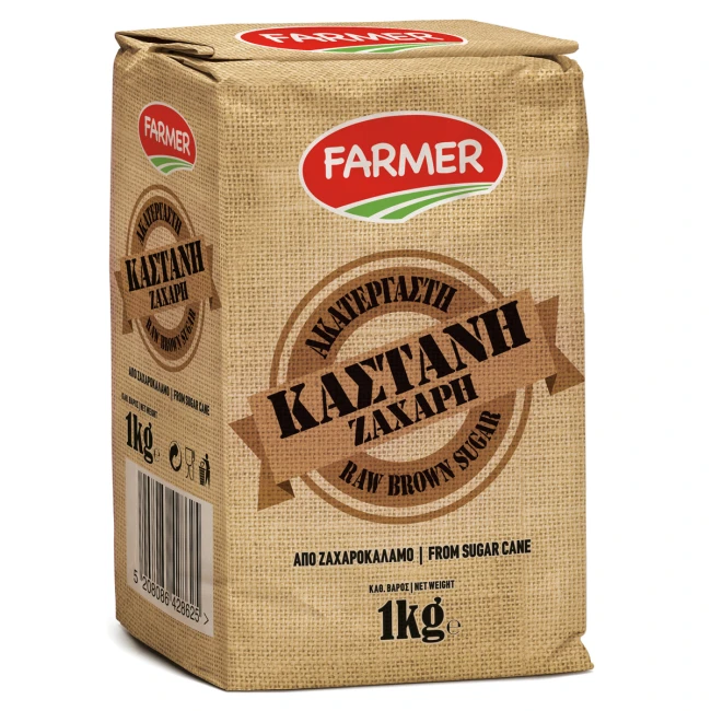 Farmer Καστανή Ζάχαρη 1kg