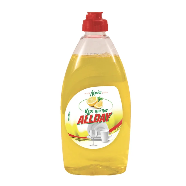 Allday Υγρό Πιάτων Λεμόνι 500ml