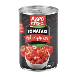 Αγρόκτημα Τομάτες Ψιλοκομμένες Αποφλοιωμένες 400gr