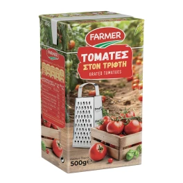 Farmer Τομάτες Τριμμένες Στον Τρίφτη 500gr