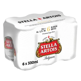 Stella Artois Μπύρα 330ml x6