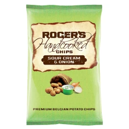 Rogers Chips Χειροποίητο με Sour Cream & Onion 150gr /Χωρίς Γλουτένη