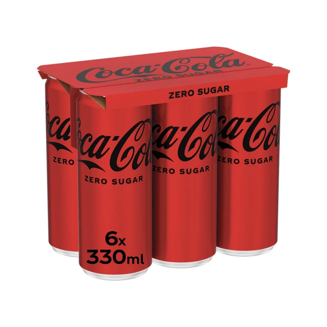 Coca-Cola Zero Αναψυκτικό 6x330ml