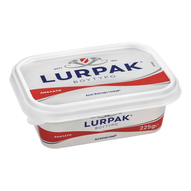 Lurpak Βούτυρο Ανάλατο Σκαφάκι 225g