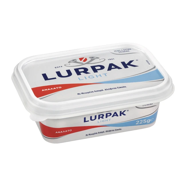 Lurpak Soft Μειωμένα Λιπαρά Ανάλατο Βούτυρο 225gr Lurpak Soft Μειωμένα Λιπαρά Ανάλατο Βούτυρο 225gr