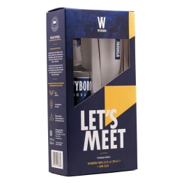 Wyborowa Vodka 37,5% Αλκοόλ 700ml + Ποτήρι Δώρο