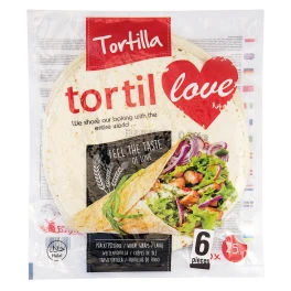 Tortillove Τορτίγιες Σίτου 25cm 6τμχ