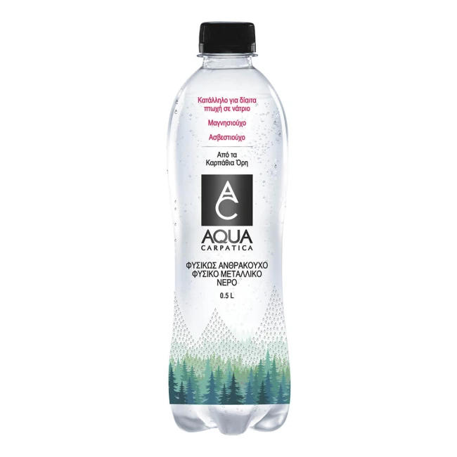 Aqua Carpatica Ανθρακούχο Νερό 500ml
