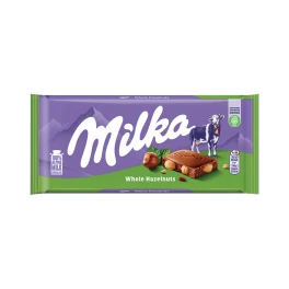 Milka Σοκολάτα με Ολόκληρο Φουντούκι 95gr