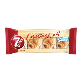 7 Days Κρουασάν με Κρέμα Κακάο 4x70g