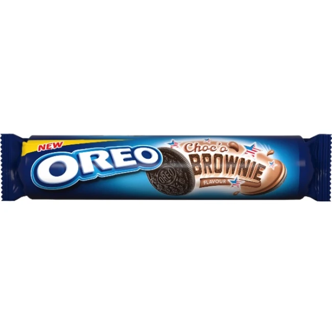 Oreo Γεμιστά Μπισκότα Brownie 154gr