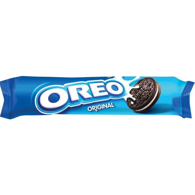 Oreo Γεμιστά Μπισκότα Με Βανίλια 154gr