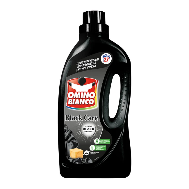 Omino Bianco Black Care Υγρό Πλυντηρίου για Σκούρα 1,485lt  27 Μεζούρες