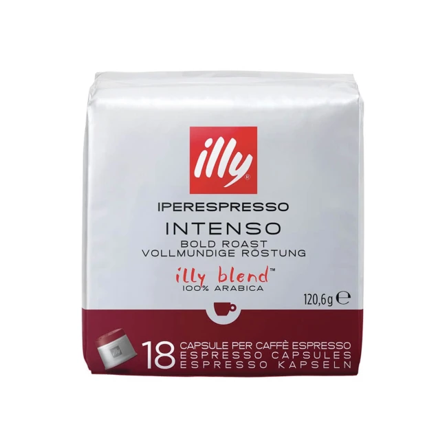 Illy Κάψουλες Καφέ Iper Cube Intenso 18τμχ