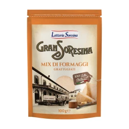 Soresina Τριμμένο MIX Σκληρών Τυριών 100gr