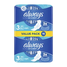 Always Σερβιέτες Ultra Super Extra Value Pack 16τμχ