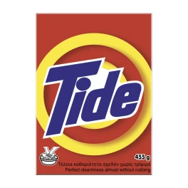 Tide Zk Απορρυπαντικό Ρούχων Χεριού Σκόνη 455gr