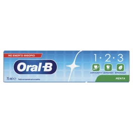 Oral-B 1-2-3 Οδοντόκρεμα 75ml