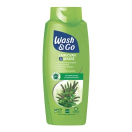 Wash & Go Σαμπουάν Λιπαρά Μαλλιά 650ml