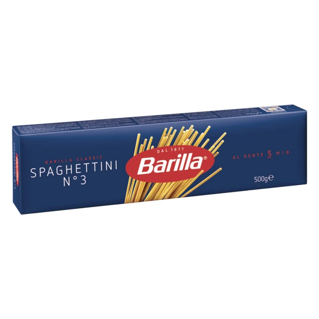 Barilla Gastronomia Μακαρόνια Σπαγγετίνι No.3 500gr Barilla Gastronomia Μακαρόνια Σπαγγετίνι No.3 500gr