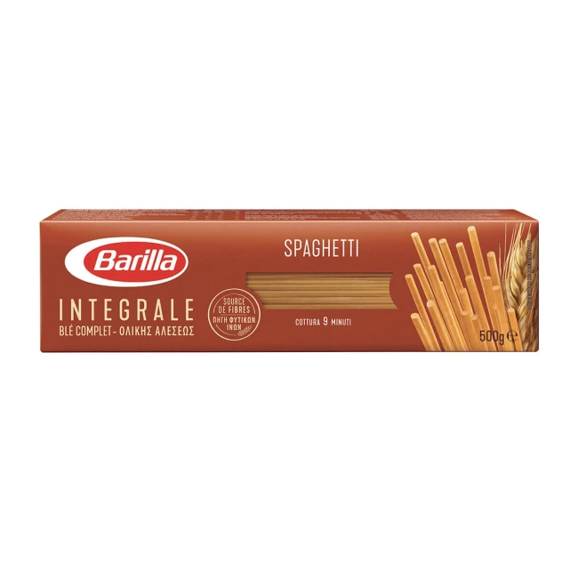Barilla Integrale Μακαρόνια Σπαγγέτι Ολικής Άλεσης No.5 500gr