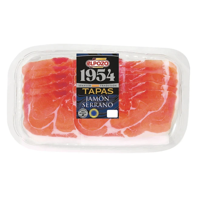 Elpozo Tapas Jamon Serrano Φέτες 100gr