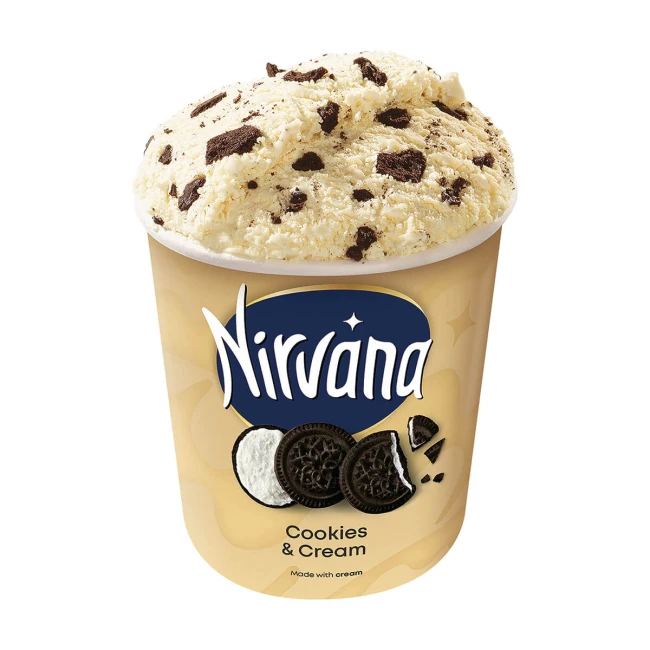 Nirvana Cookies & Cream Παγωτό 420ml