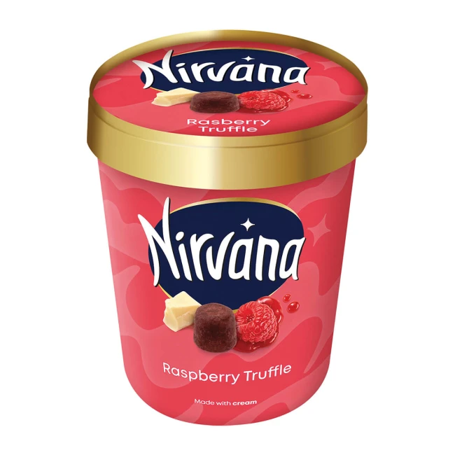 Nirvana Παγωτό Rasberry Truffle 420ml