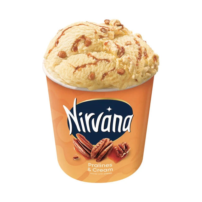 Nirvana Παγωτό Pralines & Cream 750ml