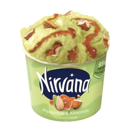 Nirvana Παγωτό με Φυστίκι & Αμύγδαλο Κύπελλο 150ml