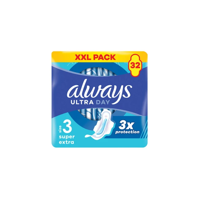 Always Σερβιέτες Ultra Super Extra Giga Pack 32τμχ Always Σερβιέτες Ultra Super Extra Giga Pack 32τμχ