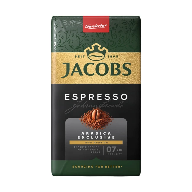 Jacobs Καφές Αλεσμένος Espresso Arabica Exclusiva 250gr