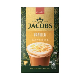 Jacobs Στιγμιαίος Καφές Cappuccino Vanilla 8x12gr Jacobs Στιγμιαίος Καφές Cappuccino Vanilla 8x12gr