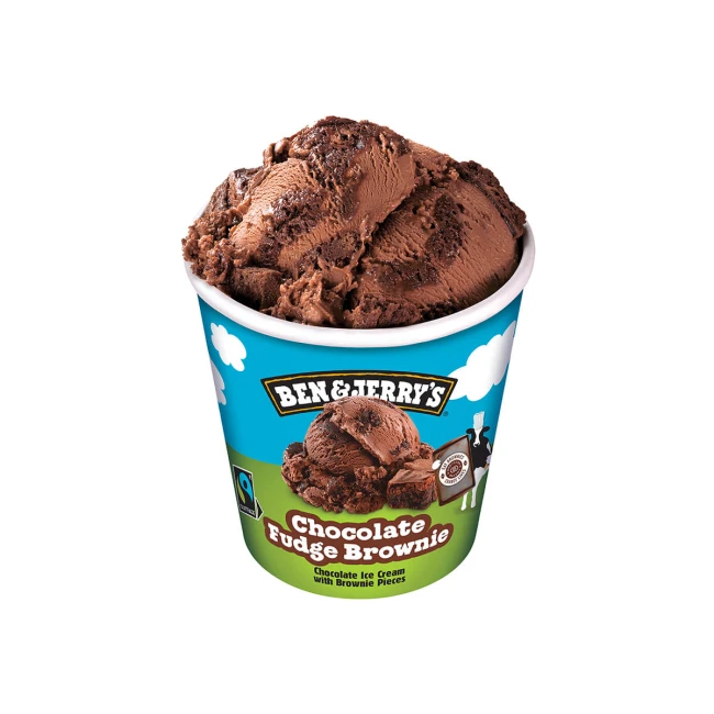 Ben & Jerry's Choco Fudge Brownie Οικογενειακό Παγωτό 465ml Ben & Jerry's Choco Fudge Brownie Οικογενειακό Παγωτό 465ml
