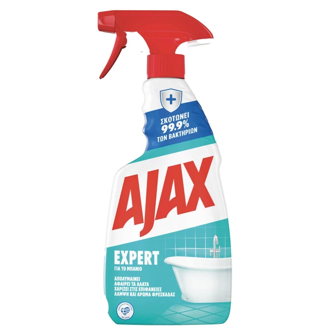 Ajax Expert Υγρό Καθαριστικό & Απολυμαντικό Μπάνιου Spray 500ml