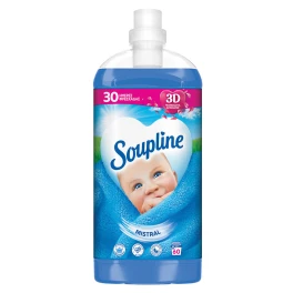 Soupline Mistral Συμπυκνωμένο Υγρό Μαλακτικό Ρούχων 1260ml (60 μεζ)