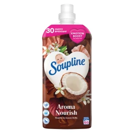 Soupline Aroma Καρύδα & Λευκά Άνθη Συμπυκνωμένο Υγρό Μαλακτικό Ρούχων 1260ml (60 μεζ)